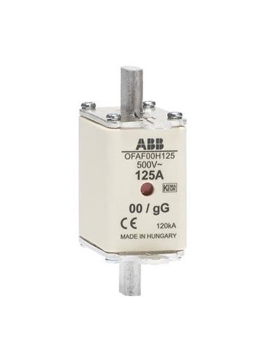 [OFAF00H160] FUSIBLE NH TIPO GG 160A 500V T00   OFAF00H160