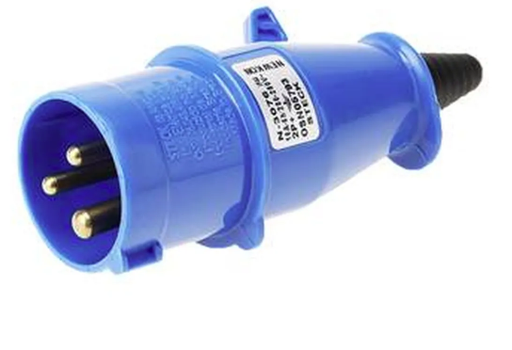 [170977] (CONSULTAR) FICHA MACHO 2P+T 16A IP67 220V