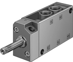 [*81136] VALVULA MFH-5-1/4 / 5/2 MONOESTABLE / CAUDAL NOM 1000L/MIN / CONEX NEU G1/4 - PILOT INT / P/ BOBINA MAGNE F / IP65