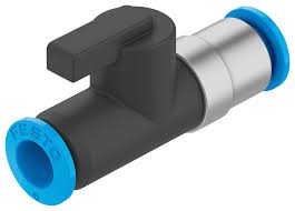 [QH-QS-6] VALVULA DE BOLA MANUAL - 2/2 BIESTABLE / RACOR 6MM