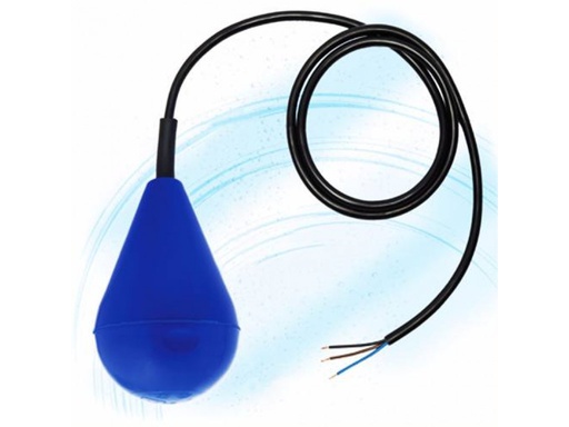 [172349] FLOTANTE  TF  TIPO PERA  BLINDADO C/5MT DE CABLE P/AGUAS RESIDUALES