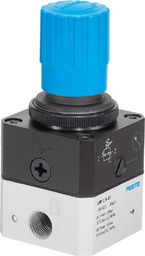 [*81995] REGULADOR DE PRESION LRP-1/4-10 / CONEX NEU G1/4 / CAUDAL NOM 2300L/MIN / REGULACION 0,1-10 BAR / S/ MANOMETRO