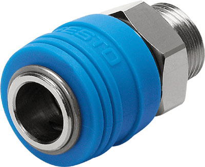 [*82460] ACOPLAMIENTO TIPO ZOCALO KD4-3/8-A / TAMAÑO 4 / CONEX NEU G3/8 - ROSCA EXT / AUTOBLOCANTE