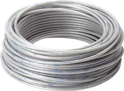 [PAN-6X1-SI] MANGUERA / POLIAMIDA / CALIBRACION EXT / DIAM. EXT. 6MM / COLOR PLATA / LONGITUD 50M