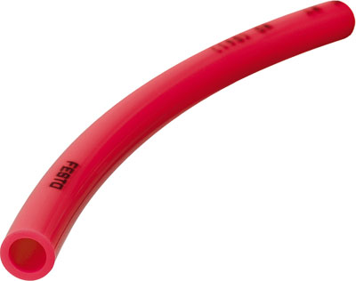 [PUN-H-6x1-RT] MANGUERA / MAT. POLIURETANO - RESISTENTE A LA HIDROLISIS / DIAM EXT 6MM / COLOR ROJO / X MT