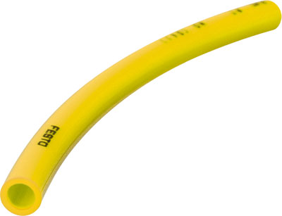 [PUN-H-6x1-GE] MANGUERA / MAT. POLIURETANO - RESISTENTE A LA HIDROLISIS / DIAM EXT 6MM / COLOR AMARILLO / X MT