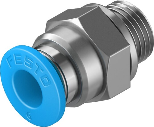 [QS-G1/8-6] RACOR RAPIDO RECTO / ROSCA G1/8 - RACOR 6MM