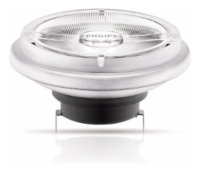 [173641] (CONSULTAR) MASTER LEDSPOTLV D 10-50W 827 AR111 LUZ CALIDA 24º 2700K 40000HS 12VAC 10W DIMERIZABLE G53 610Lm