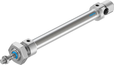 [DSNU-12-100-P-A] CILINDRO / ISO 6432 / EMB. 12MM / CARRERA 100MM / AMORT. ANILLOS ELAST. / P/DETEC. POSI. / VASTAGO M6 / CONEX. NEU. M5