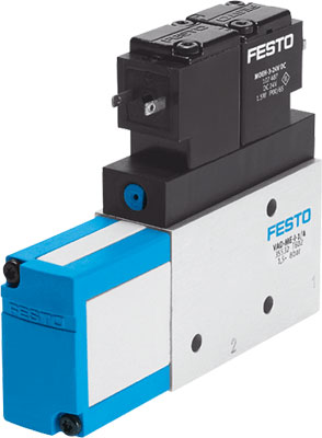 [VAD-ME-I-1/4] GENERADOR DE VACIO / C/ VALV. CORTE / CONEX. AIRE COMP. G1/8 - VACIO G1/4 / C/ IMPULSO DE EYECCION ELECTRICO