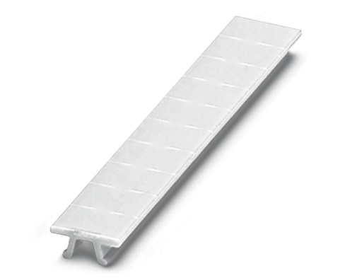 [ZB 6.LGS:L1-N.PE] TIRA ZACK ROTU LONG. TIRA C/10 INDICES L1 L2 L3 N PE L1 L2 L3 N PE BLANCO