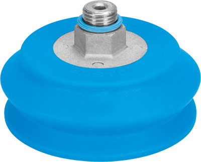 [VASB-75-1/4-PUR-B] VENTOSA / TAMAÑO 75MM - FUELLE 1,5MM / ROSCA G1/4 / MATERIAL POLIURETANO / SERIE B