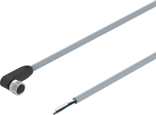[NEBA-M8W4-U-2.5-N-LE4] CABLE C/ CONECTOR ACOD. M8 - 4P / EXT. ABIERTO - 4 HILOS / LONG 2.5M  (Ex - NEBU-M8W4-K-2.5-LE4 - 541344)