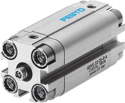 [156524] CILINDRO ADVU-25-15-P-A / DOBLE EFEC / EMB 25MM / CARRERA 15MM / AMORT ANILLOS ELAST / P/DETEC POSI / VAST ROSC INT / NEU M5