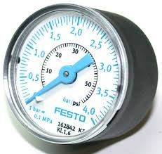 [MAP-40-4-1/8-EN] MANOMETRO DE PRECISION / MARGEN ESCALA 0-4 BAR / ROSCA R1/8 / INDIC. BAR-PSI