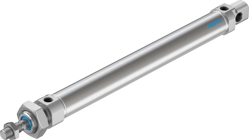 [DSNU-25-200-PPV-A] CILINDRO / ISO 6432 / DOBLE EFEC. / EMB. 25MM / CARRERA 200MM / AMORT. NEU. REGU. / P/ DETEC. POSI. / VASTAGO M10X1,25 / CONEX. NEU. G1/8