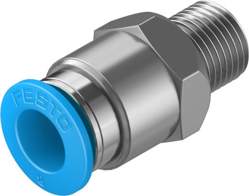 [QS-1/8-8-50] RACOR RAPIDO RECTO  R1/8 - 8MM