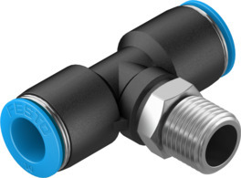 [QST-1/4-10-50] RACOR RAPIDO T   R1/4 - 10MM