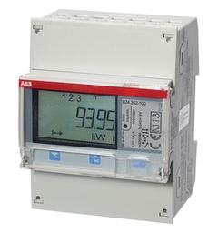 [85353] MEDIDOR DE ENERGIA TRIF 230/400V INDIRECTO VIA T.I. ENERGIA ACTIVA Y REACTIVA - 4Q  CONTROL DE TARIFA - MODBUS RS485 CLASE 0,5s - 2DI+2DO PROGRAMABLE  B24 352-100