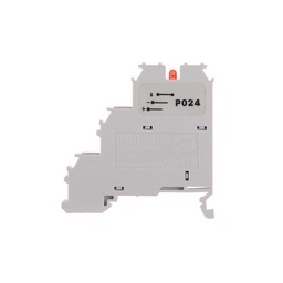[7790465003175] BORNE TRIPLE PISO P/SAL SENS PNP C/LED 15-30VCA/VCC   091.520