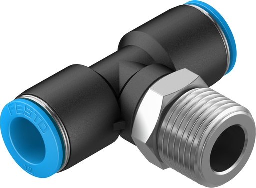 [QST-1/2-12] RACOR RAPIDO FORMA T / ROSCA R1/2 - RACOR 12MM