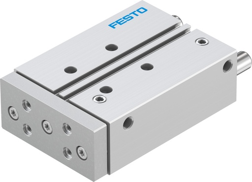 [DFM-25-80-P-A-GF] CILINDRO GUIADO / EMB. 25MM / CARRERA 80MM / AMORT. TOPES ELAST. / P/ DETEC. POSI. / GUIA DE FRICCION / ROSCA G1/8