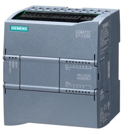 [100286428] PLC CPU S7-1200 (8ED/6SD/2EA) FW4 ALIM 110-220VCA ED 24VCC, SAL RELE PROFINET INTEGRADO   6ES7212-1BE40-0XB0