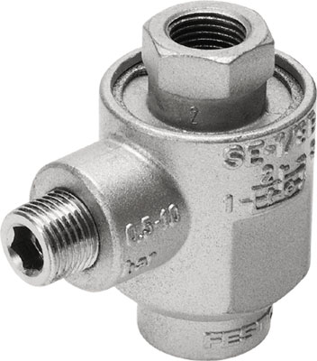 [SE-1/4-B] VALVULA DE ESCAPE RAPIDO / ROSCA G1/4 / CAUDAL NOM. 1200L/MIN / PRESION 0.5-10 BAR