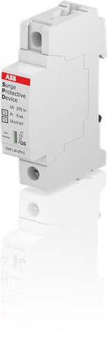 [OVR T2-T3 20-275 P QS] DESCARGADOR TIPO 2+3 - 20KA UF=275V ENCHUFABLE - UNIPOLAR FASE  OVR T2+T3 20 275 P QS
