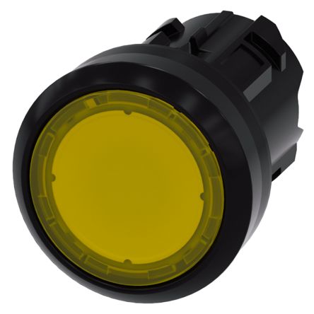 [100353751] PULSADOR LUM ACT RAS AMARILLO   3SU1001-0AB30-0AA0