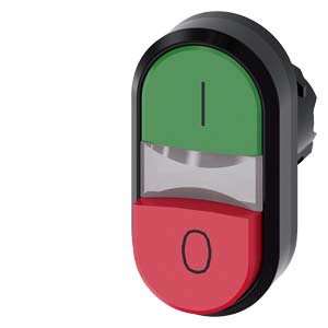 [100347714] BOT DOBLE ACT SAL ILUMINABLE VERDE/ROJO   3SU1001-3BB42-0AK0