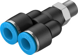 [QSY-1/8-8] RACOR RAPIDO FORMA Y / ROSCA R1/8 - RACOR 8MM