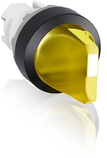 [M2SS1-11Y] (OUTLET) CABEZAL DE SELECTORA MODULAR AMARILLA 2 POSICIONES FIJAS 45º (B-C)   M2SS1-11Y (Discont)