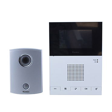 [182586] KIT PORTERO VISOR ANALOGICO 4.3" COLOR ALUMINIO