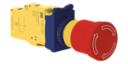 [CSW-BESP-01-3VF] BOTONERA PARADA EMERGENCIA 1NC TIRAR P/SOLTAR COMPLETO   CSW-BESP-01-3VF