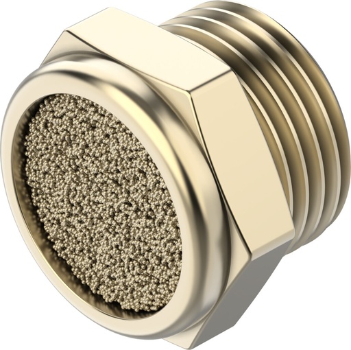 [AMTE-M-H-G12] SILENCIADOR DE BRONCE / ROSCA G1/2 / EJECUCION CORTO