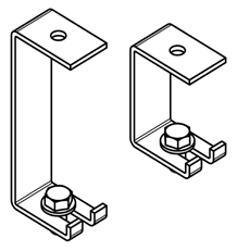 [89070] (PEDIR PRECIO) KIT SOPORTE DE HIERRO P/ CIELO RASO. TORNILLOS M8 x2 UNID. MODELOS PERMITIDOS FEB.