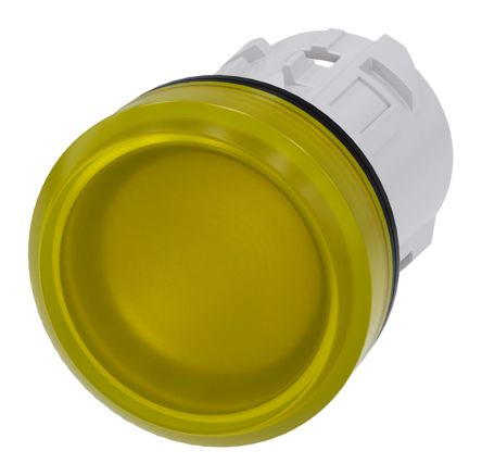 [100353688] LAMPARA SEÑALIZACION ACT PLASTICO SIN LED AMARILLO IP69K   3SU1001-6AA30-0AA0