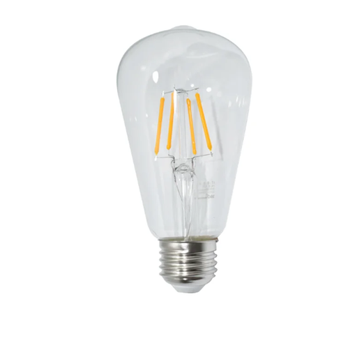 [89331] LAMP VINTAGE LED TIPO PERA 6W LUZ CALIDA E27 DIMERIZABLE 2700K LEDS COB ST64