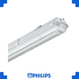 [89478] ARTEF ESTANCO TIPO FLUORESCENTE TCW063 36W PARA 2 TUBOS LED (VACIO NO INCLUYE TUBOS - SIMIL MAREA LED 220 / 236) 2XTL-D36W ABS-PC IK06 (EX TCW062 - 919901868143 / 919053005016)