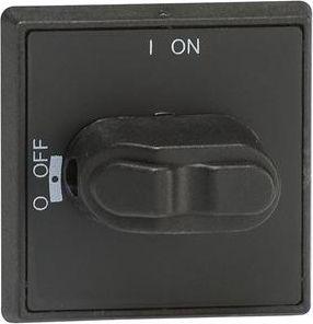 [OHBS1AH1] MANIJA NEGRA IP54 TIPO PERILLA C/BLOQUEO DE PUERTA  OHBS1AH1 P/SECC OT16...80F