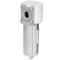 [MS4-LFM-1/4-B-R-M] FILTRO MICRONICO / ROSCA G1/4 / FILTRA 1 µM / VASO SINTETICO C/ FUNDA PLASTICA / PURGA MANUAL