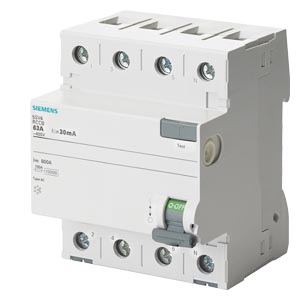 [100351705] INT DIFERENCIAL 4X  63A 30MA TIPO AC    (EX - 5SM1346-0MB) (*EP)   5SV4346-0