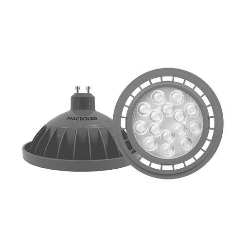 [92252] LAMP LED AR111 GU10 11W 220V LUZ CALIDA 3000K 890LM 30000HS NO DIMERIZABLE