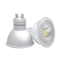 [92270] LAMP DICRO LED 7W GU10 6000K LUZ FRIA 490LM 25000HS