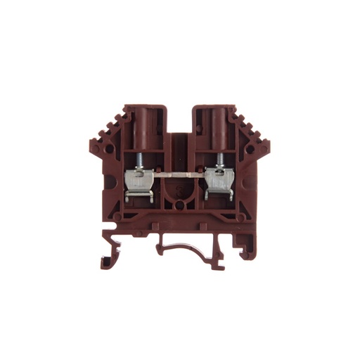 [BPN-2,5-MA] BORNE MARRON P/CABLE FLEX RIGIDO  2.5  4MM2 24A/800VAC