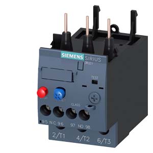 [100176297] RELÉS DE SOBRECARGA TÉRMICOS SIRIUS INNOVATIONS S0,REGULACIÓN 1,8-2,5A, 1NA+1NC(TORNILLO)   3RU2126-1CB0