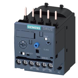 [100393813] RELÉS DE SOBRECARGA ELECTRÓNICOS SIRIUS INNOVATIONS S00, REGULACIÓN 3 - 12A,CLASE 10   3RB3016-1SB0