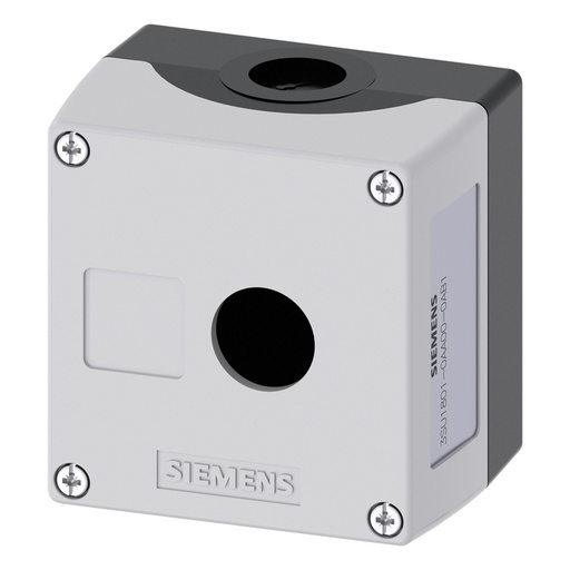 [100353953] CAJA PLASTICA VACIA SIRIUS ACT GRIS P/ 1 ELEMENTO   3SU1801-0AA00-0AB1