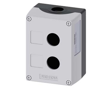[100353954] CAJA PLASTICA VACIA SIRIUS ACT GRIS P/ 2 ELEMENTO    3SU1802-0AA00-0AB1